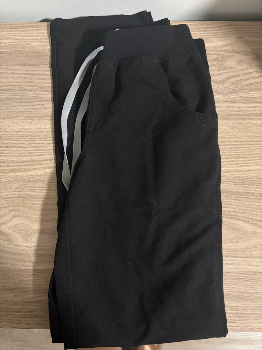 Black “Kade” Figs scrub pants